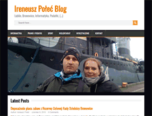 Tablet Screenshot of ireneuszpolec.net